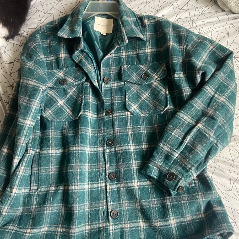 Multi-color shacket